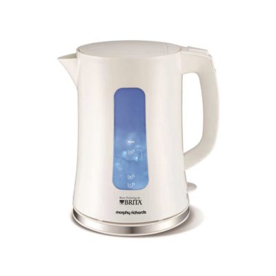 Morphy Richards Brita Filter Accent Jug Kettle White - 1.5L